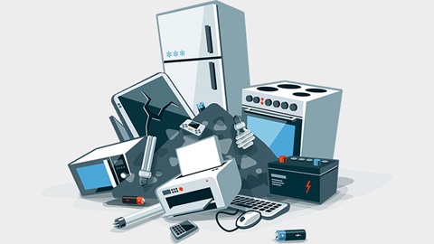 Des produits electro cassé